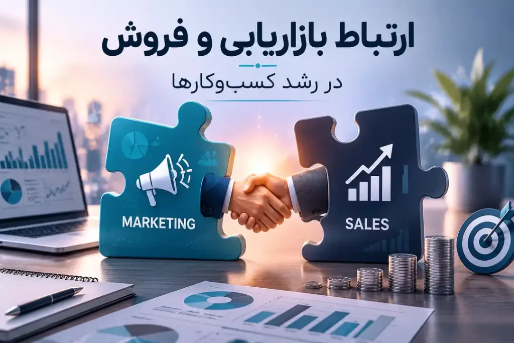 ارتباط بازاریابی و فروش در رشد کسب‌وکارها